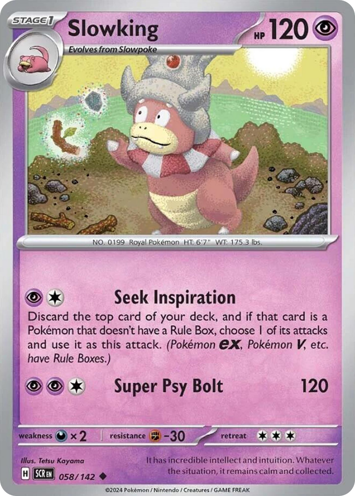 Slowking 58/142 Stellar Crown