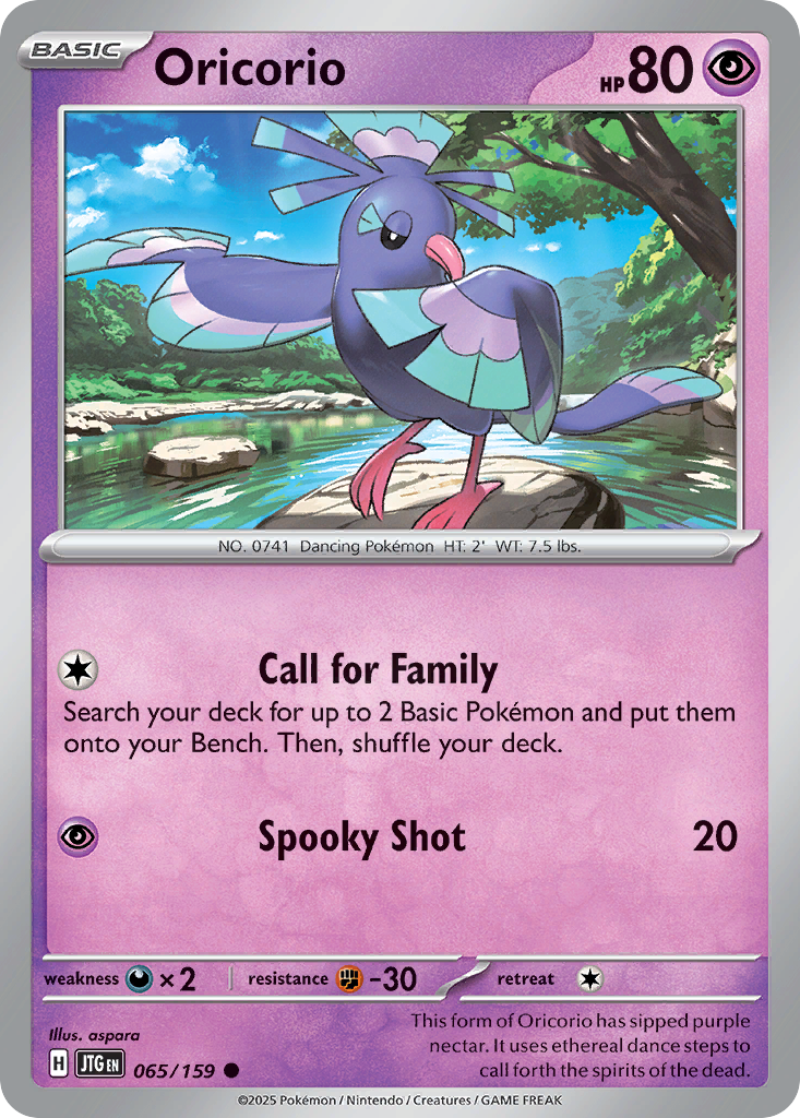 Oricorio 65/159 Journey Together