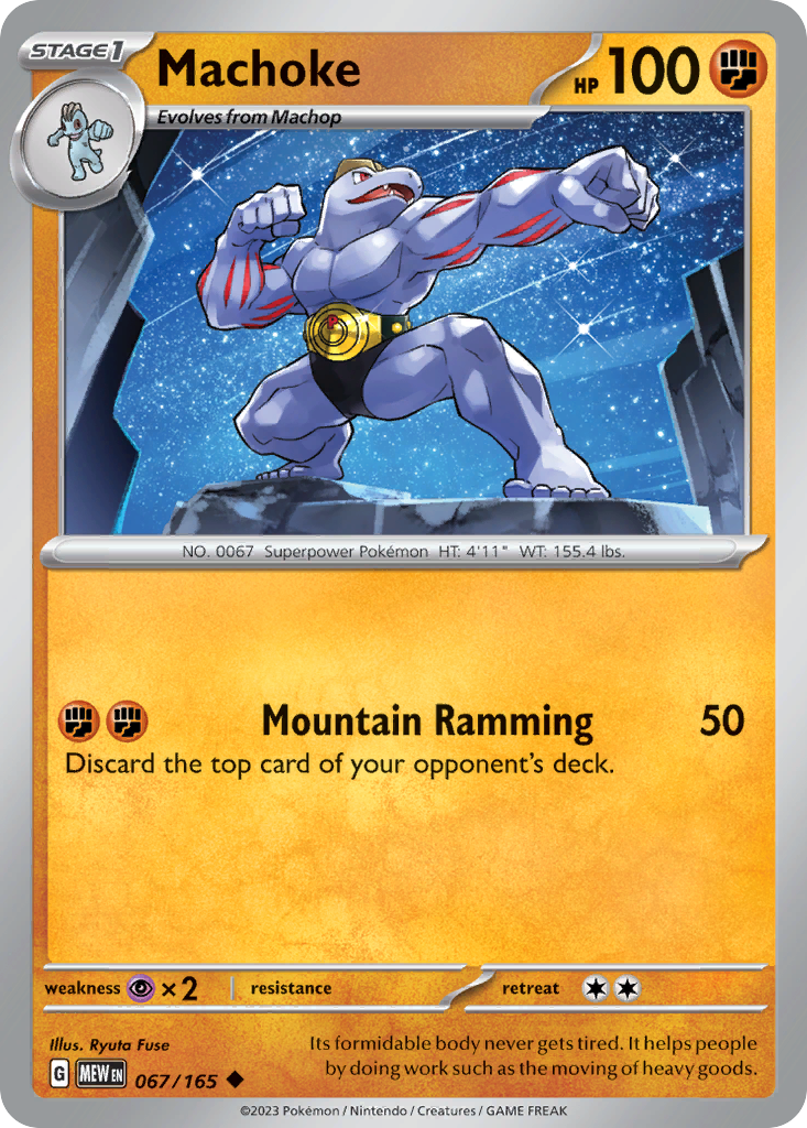 Machoke 67/165 151