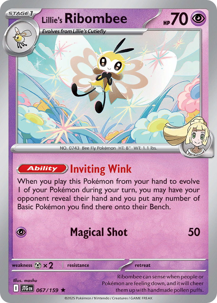 Lillie's Ribombee 67/159 Journey Together