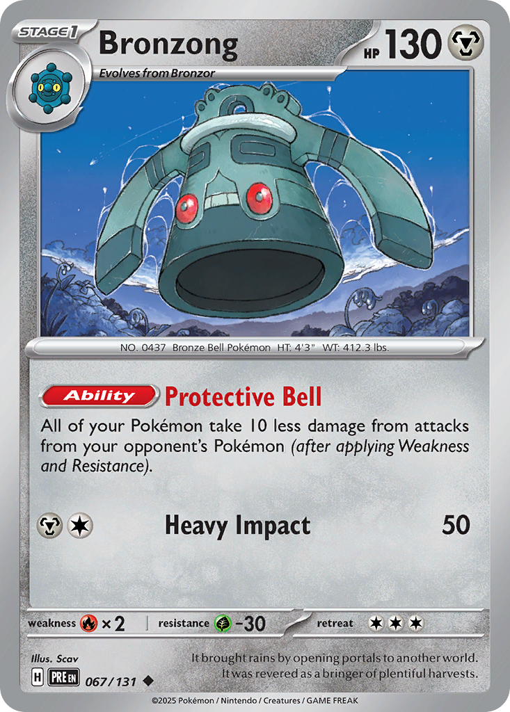 Bronzong 67/131 Prismatic Evolutions