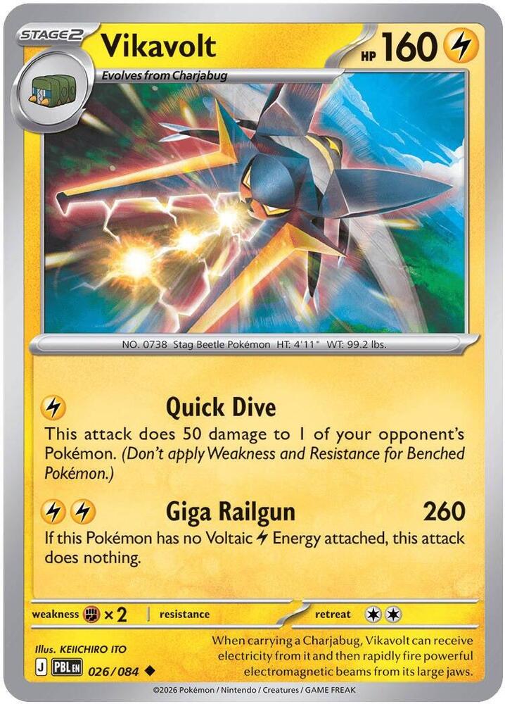 Vikavolt 26/84 Pitch Black