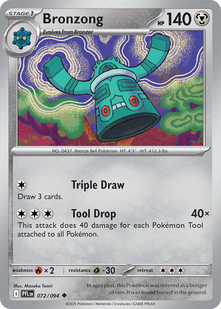 Bronzong 72/94 Phantasmal Flames