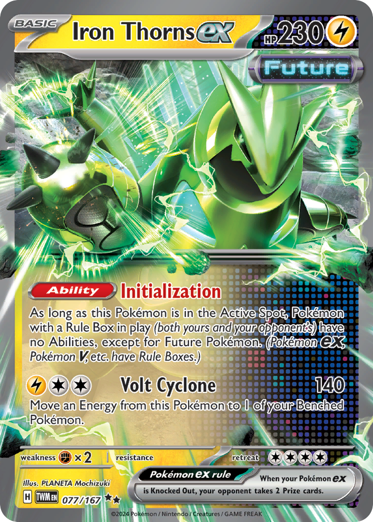 Iron Thorns ex 77/167 Twilight Masquerade