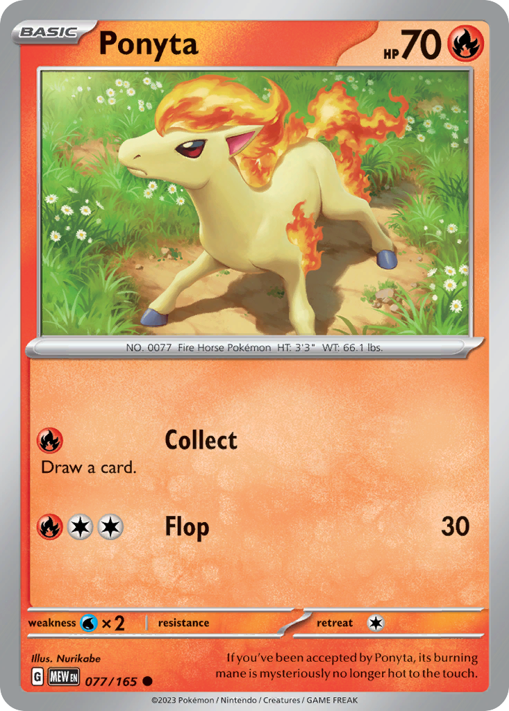 Ponyta 77/165 151