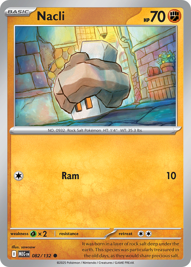 Nacli 82/132 Mega Evolution
