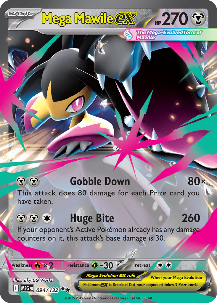 Mega Mawile ex 94/132 Mega Evolution