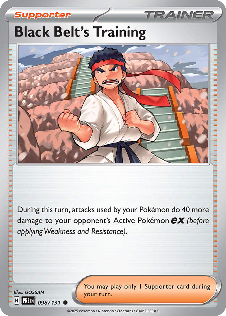 Black Belt's Training 98/131 Prismatic Evolutions