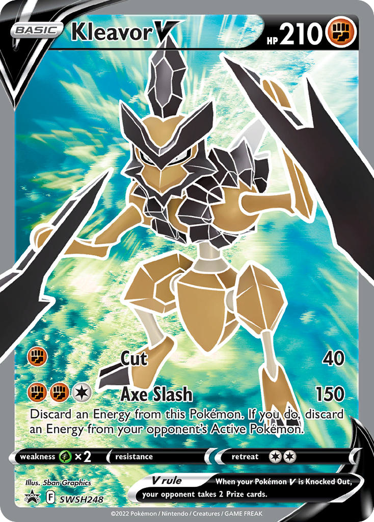 Kleavor V SWSH248/307 SWSH Black Star Promos