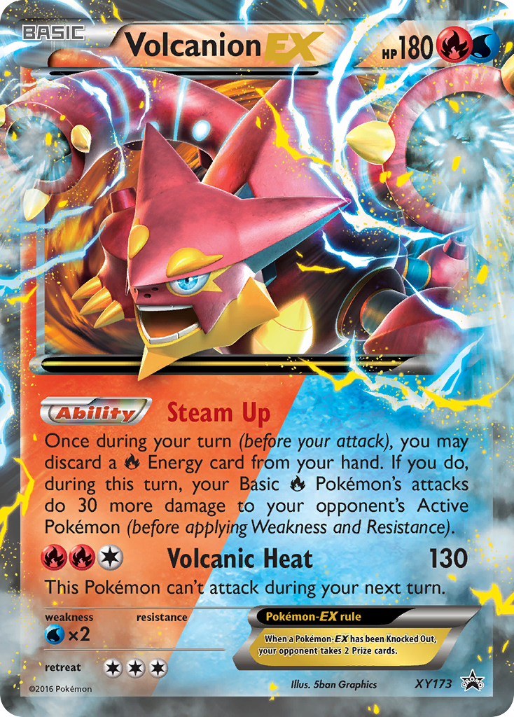 Volcanion-EX XY173/211 XY Black Star Promos