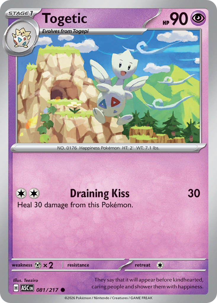 Togetic 81/217 Ascended Heroes