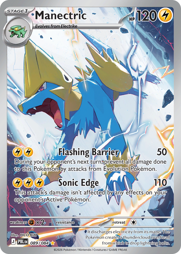 Manectric 89/84 Pitch Black