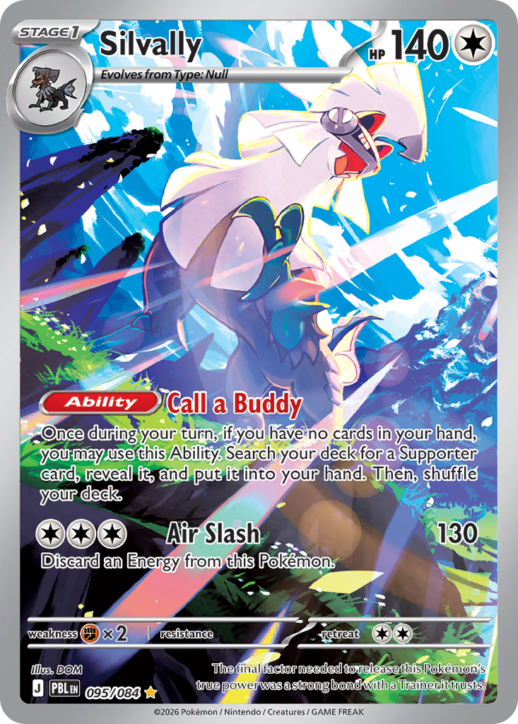 Silvally 95/84 Pitch Black