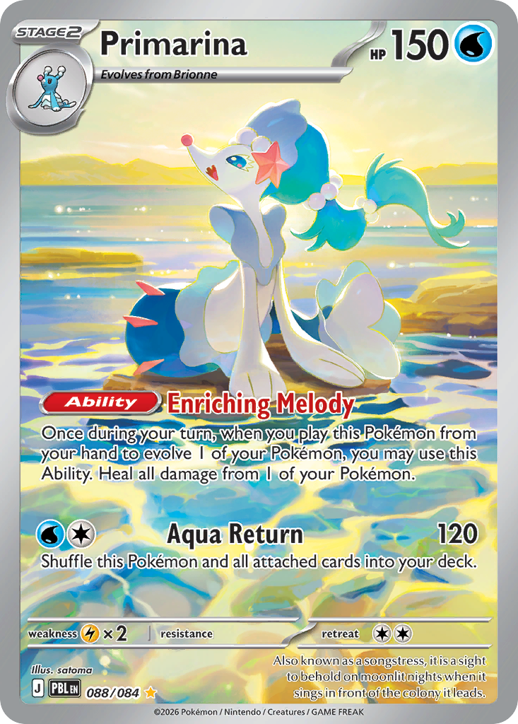 Primarina 88/84 Pitch Black