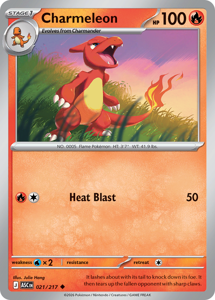 Charmeleon 21/217 Ascended Heroes