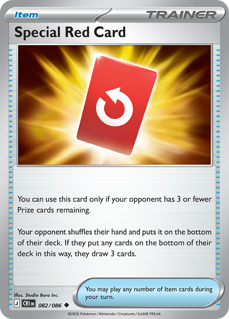 Special Red Card 82/86 Chaos Rising