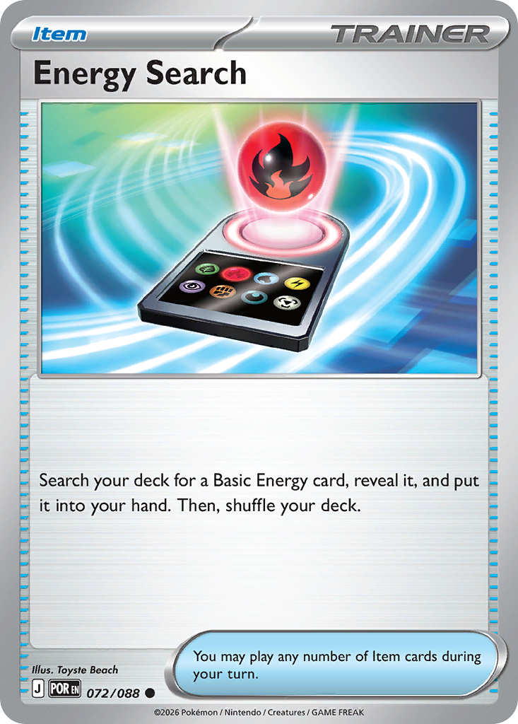 Energy Search 72/88 Perfect Order