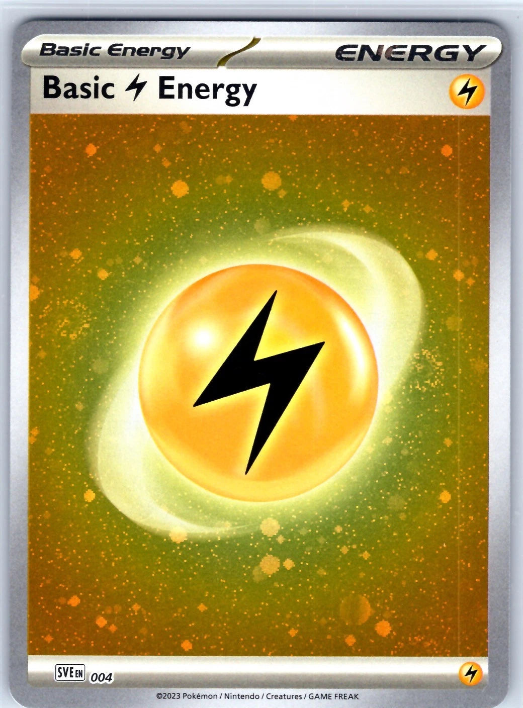Basic Lightning Energy 4/16 | Scarlet & Violet Energies