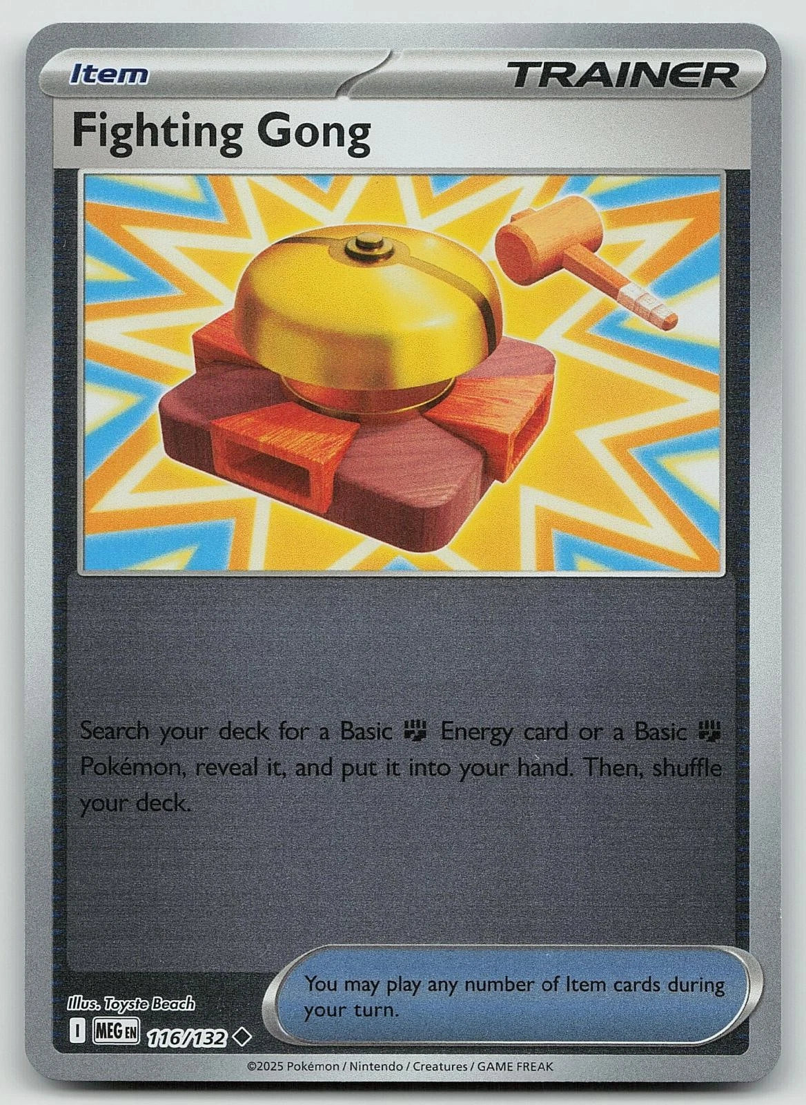 Fighting Gong 116/132 Mega Evolution