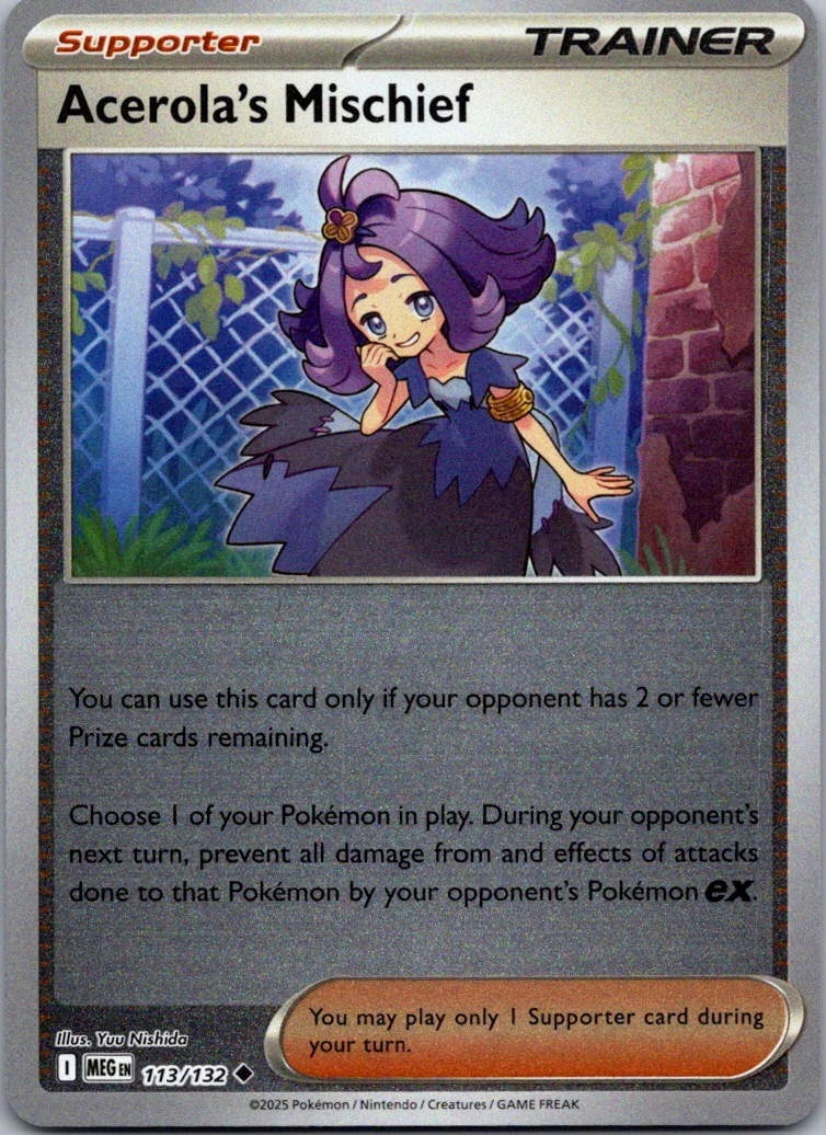Acerola's Mischief 113/132 Mega Evolution