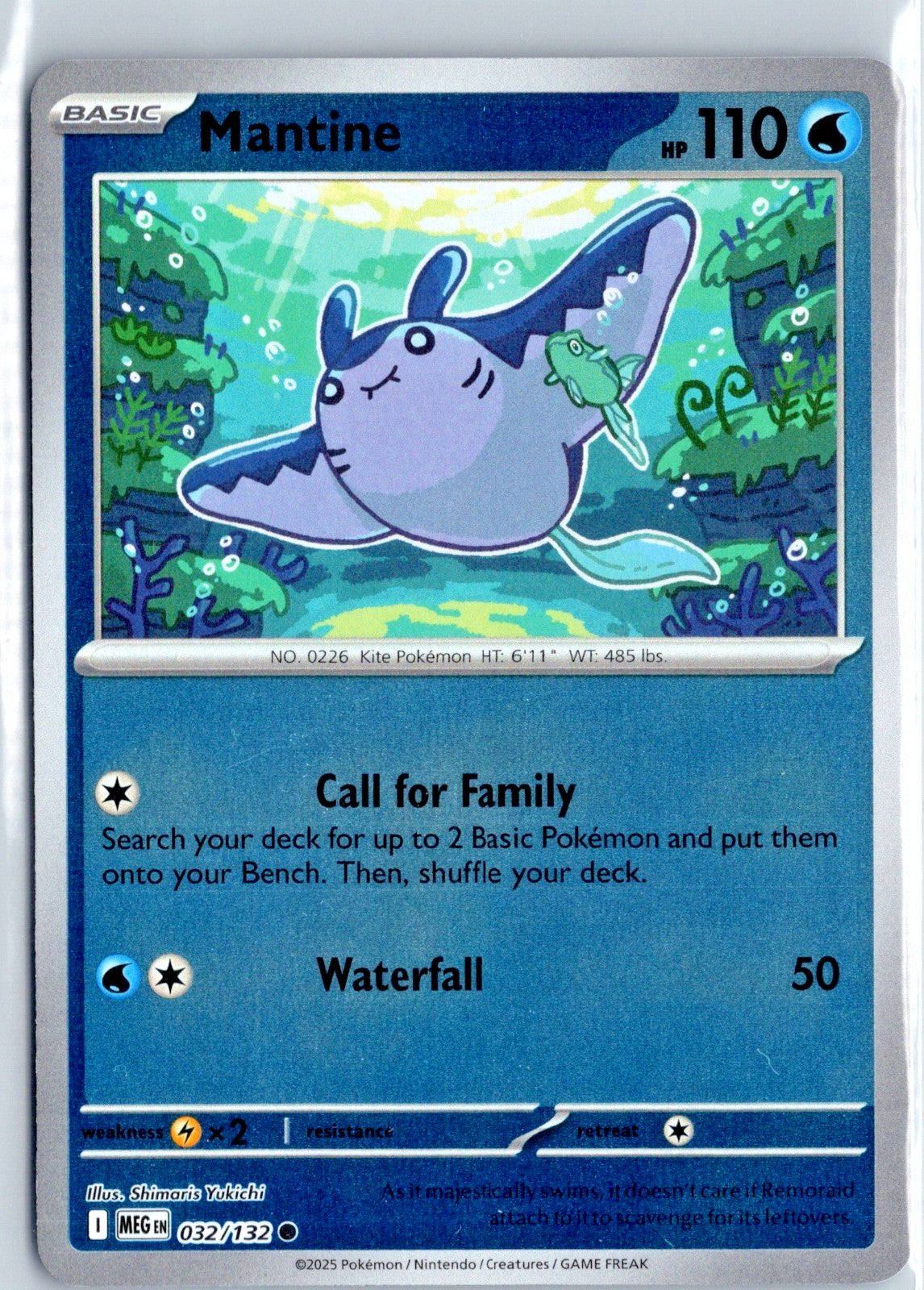 Mantine 32/132 Mega Evolution