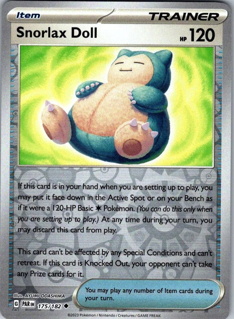 Snorlax Doll 175/182 Paradox Rift