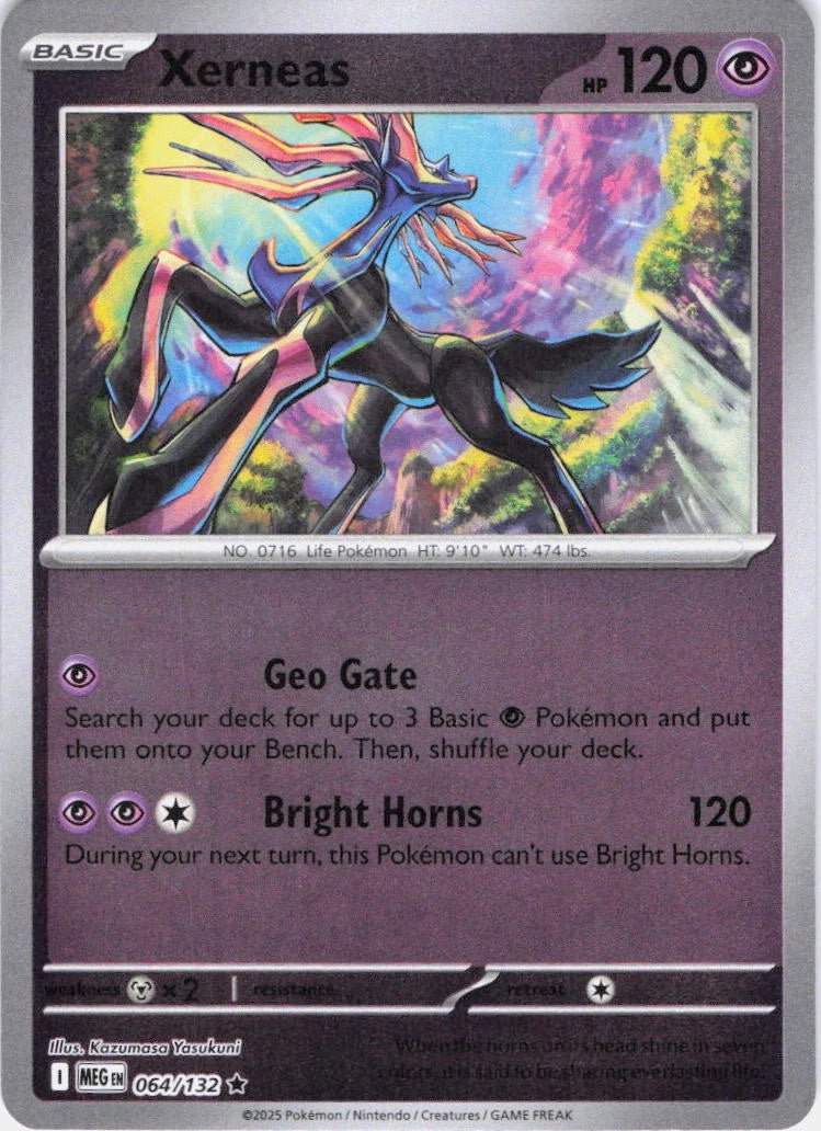 Xerneas 64/132 Mega Evolution