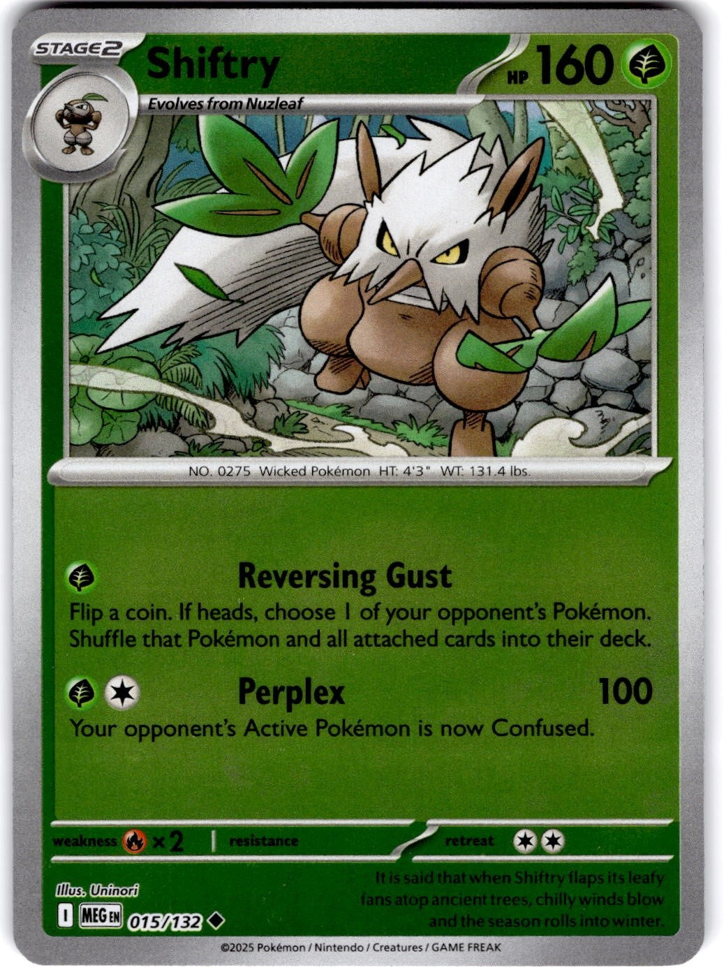 Shiftry 15/132 Mega Evolution