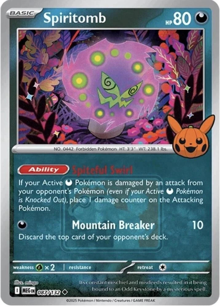 Spiritomb 87/132 Mega Evolution