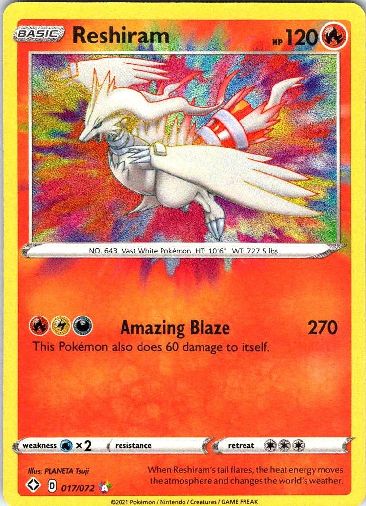 Reshiram 17/72 Shining Fates