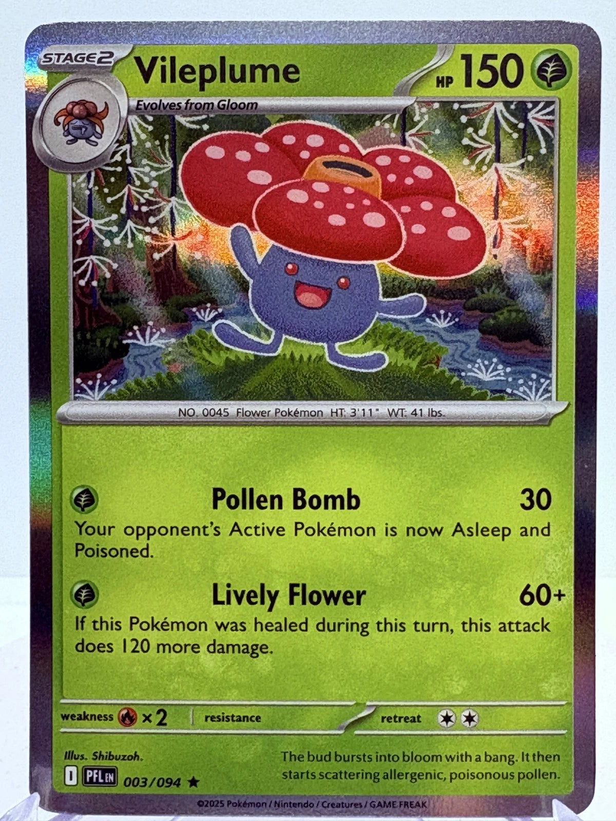 Vileplume 3/94 Phantasmal Flames