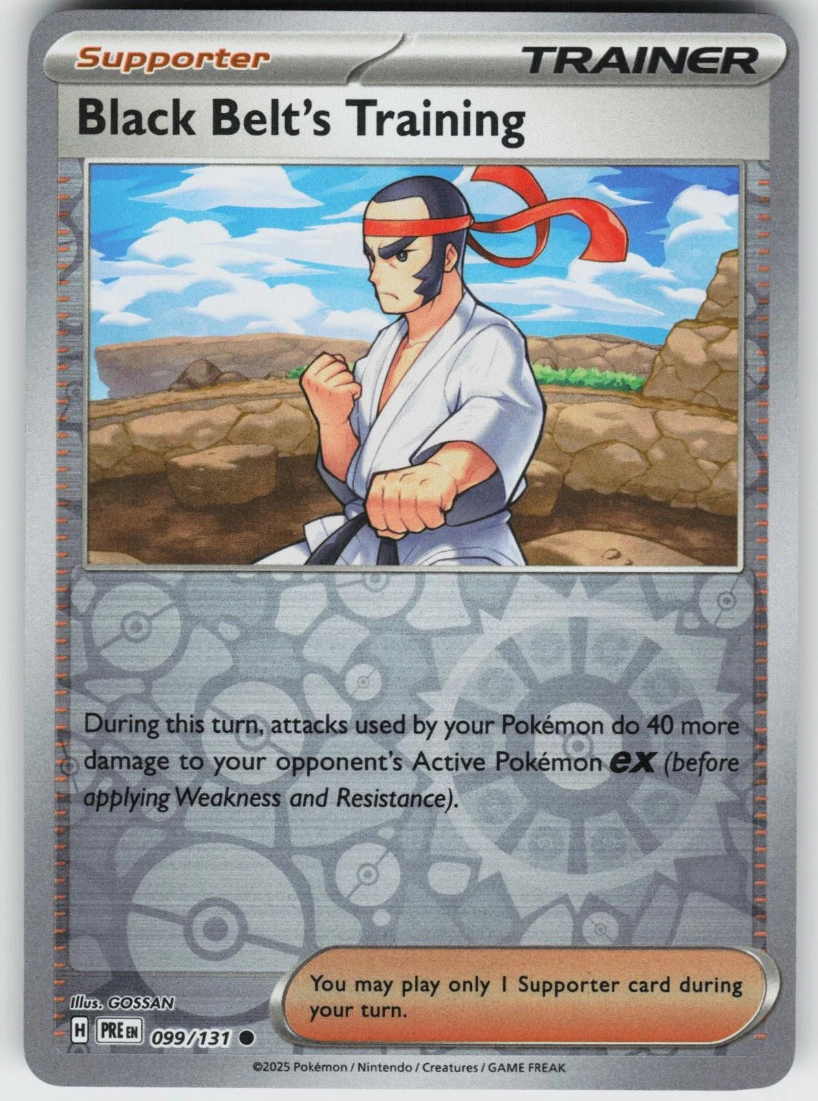 Black Belt's Training 99/131 Prismatic Evolutions