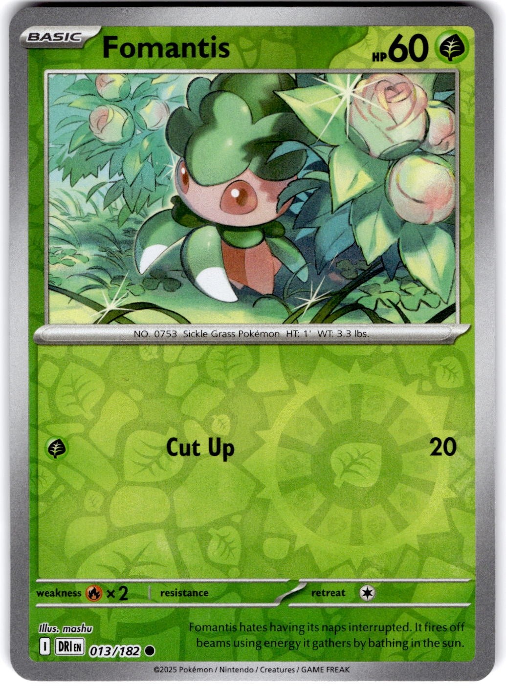 Fomantis 13/182 Destined Rivals