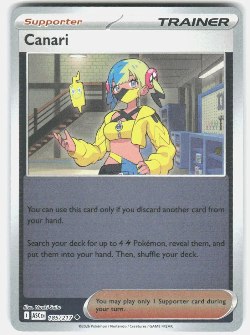 Canari 185/217 Ascended Heroes
