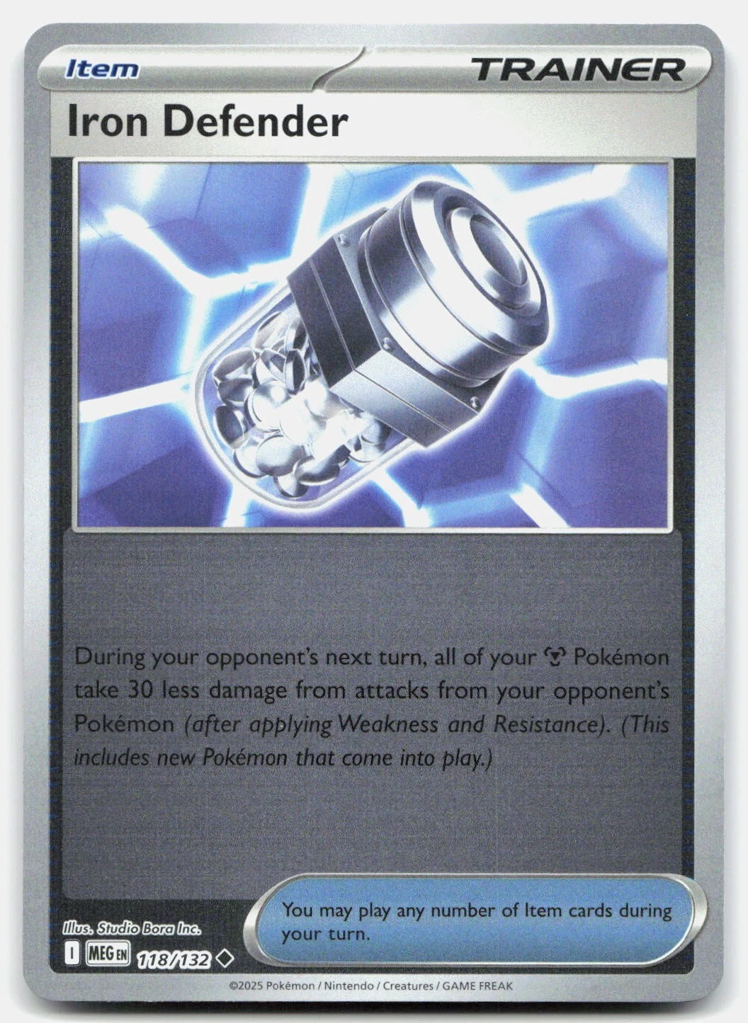 Iron Defender 118/132 Mega Evolution