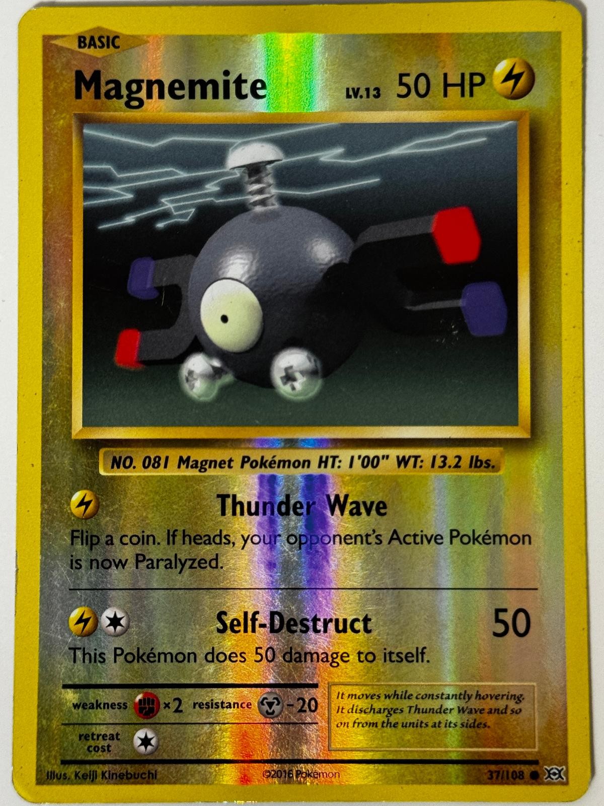 Magnemite 37/108 Evolutions