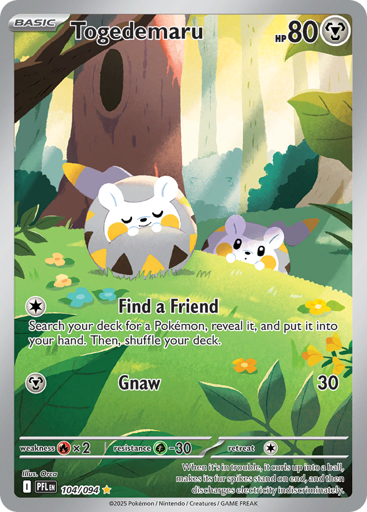 Togedemaru 104/94 Phantasmal Flames