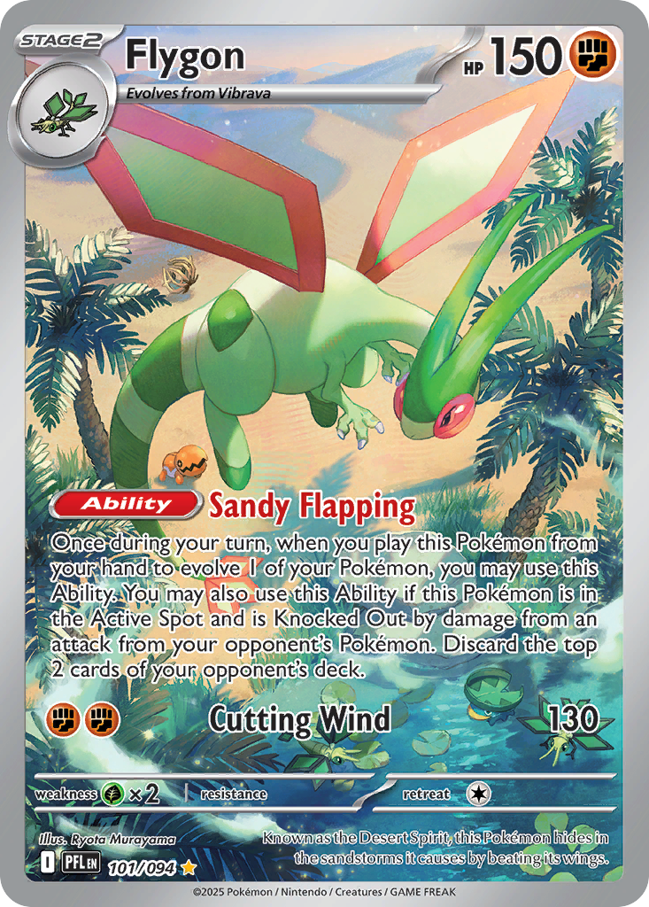 Flygon 101/94 Phantasmal Flames