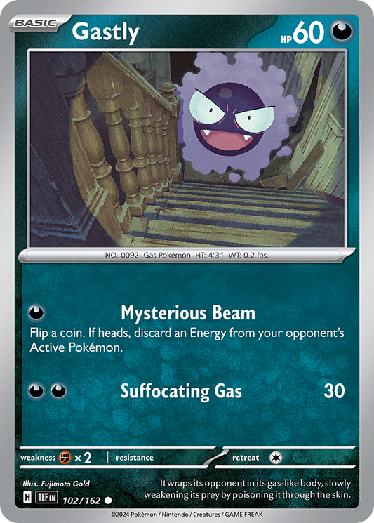 Gastly 102/162 Temporal Forces