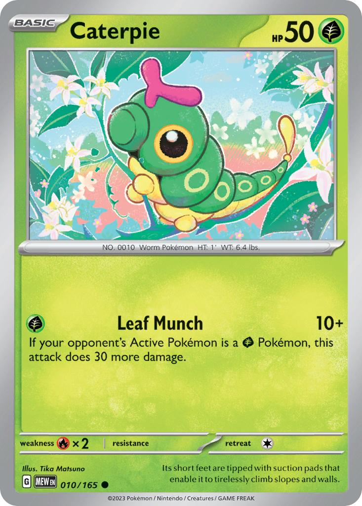 Caterpie 10/165 151