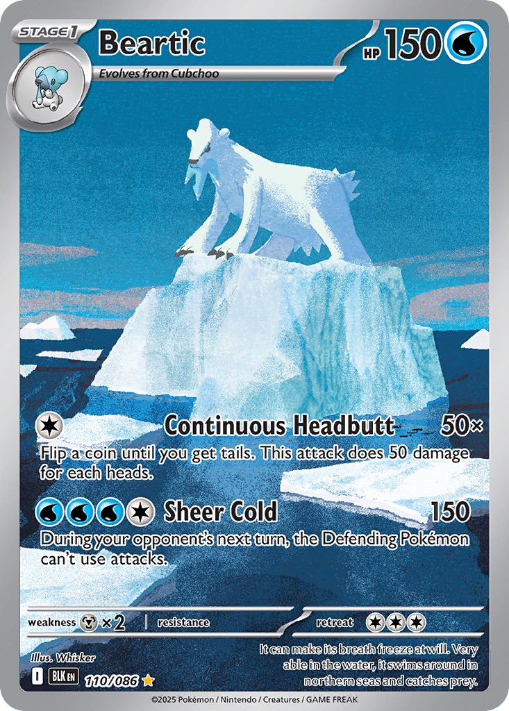 Beartic 110/86 Black Bolt