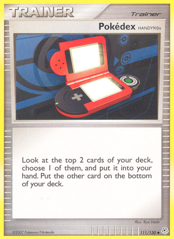 Pokédex  111/130 Diamond & Pearl