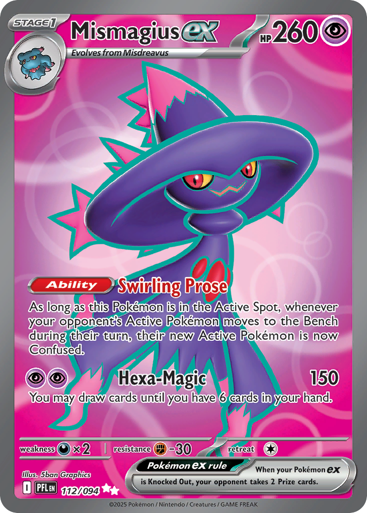 Mismagius ex 112/94 Phantasmal Flames