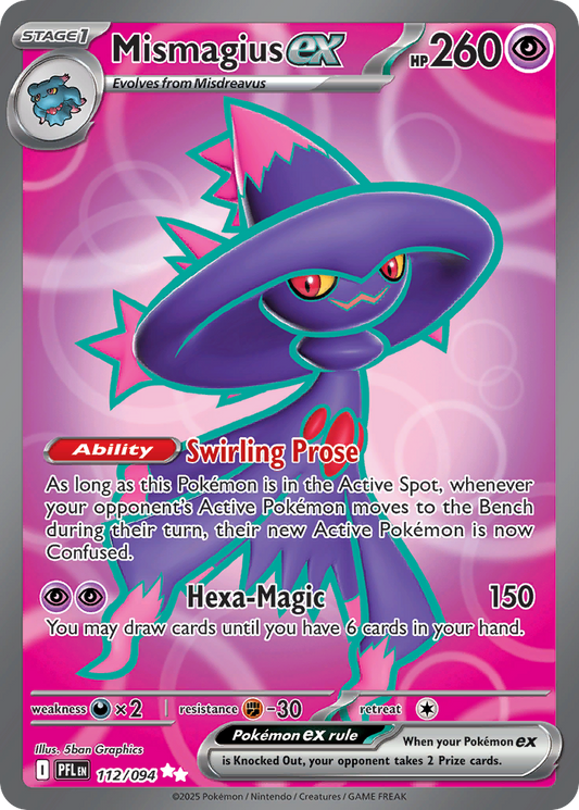 Mismagius ex 112/94 Phantasmal Flames