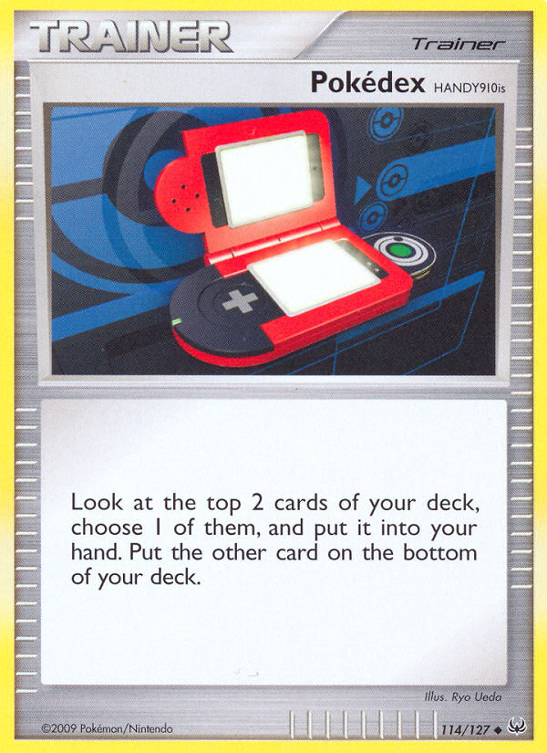 Pokédex  114/127 Platinum