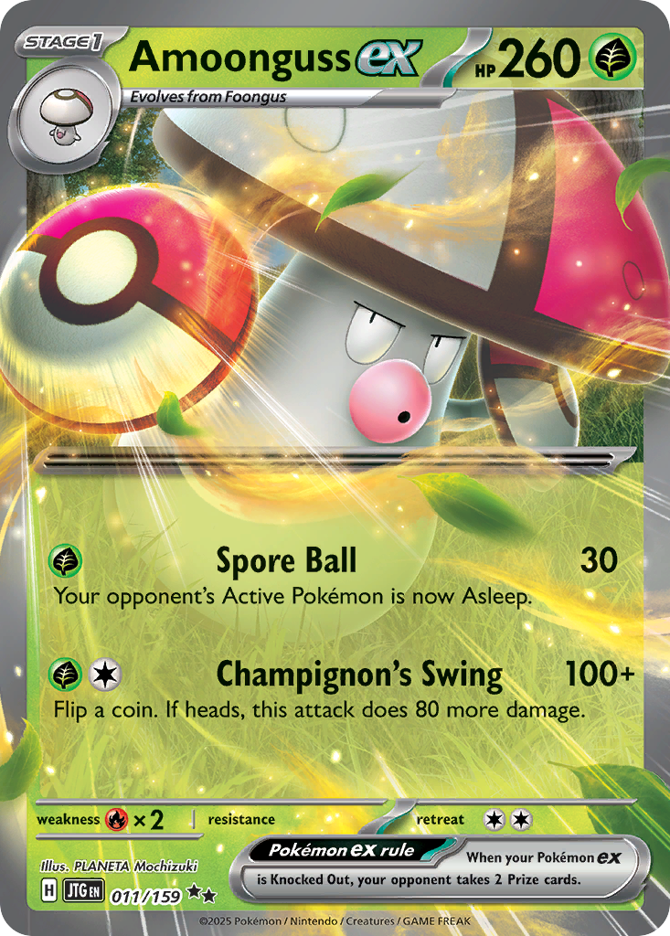 Amoonguss ex 11/159 Journey Together