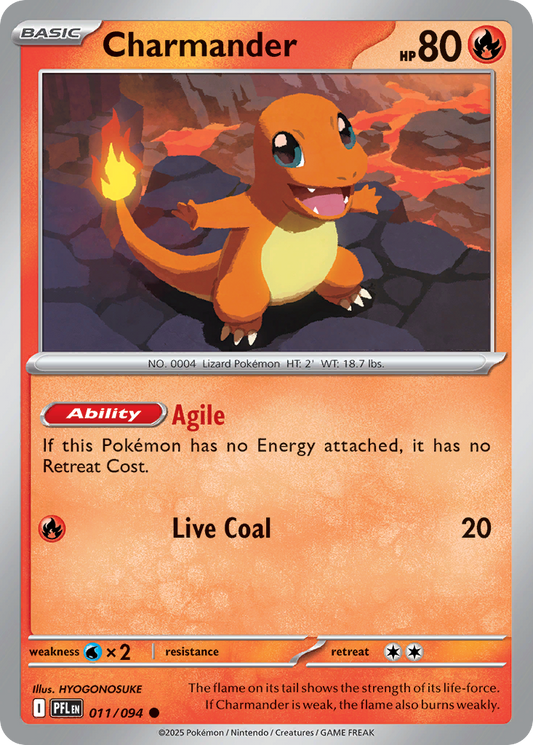 Charmander 11/94 Phantasmal Flames