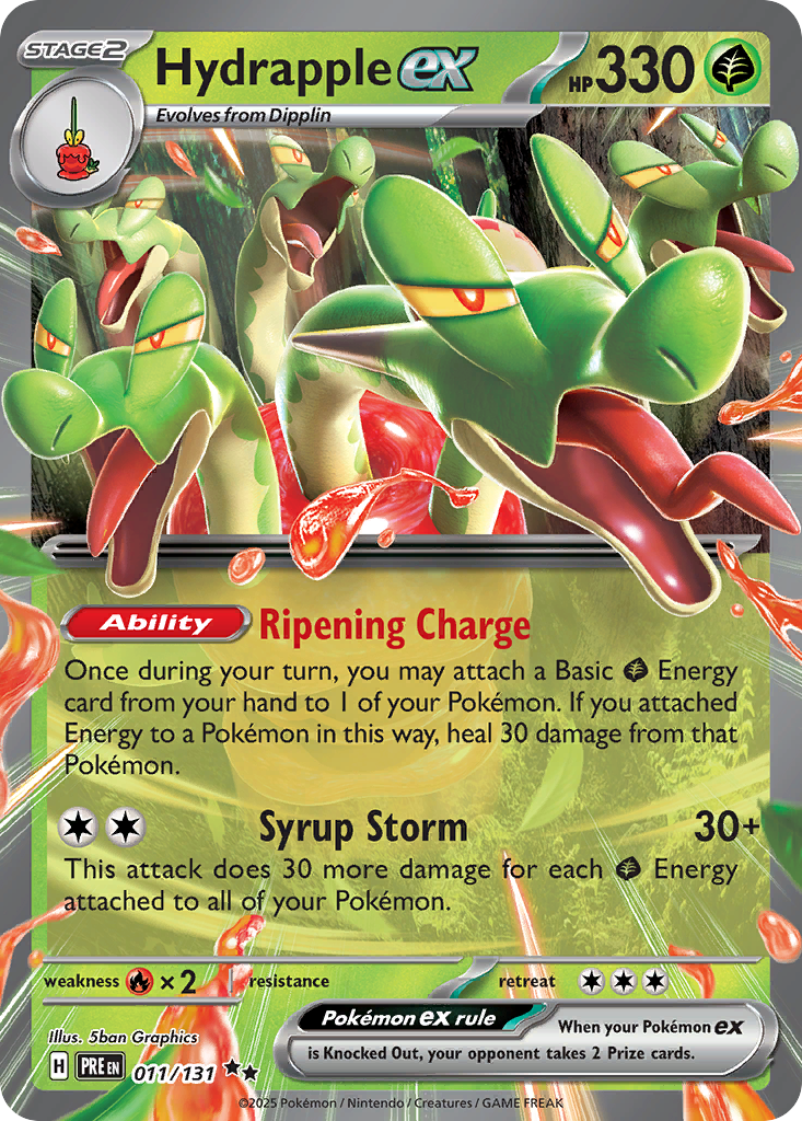 Hydrapple ex 11/131 Prismatic Evolutions