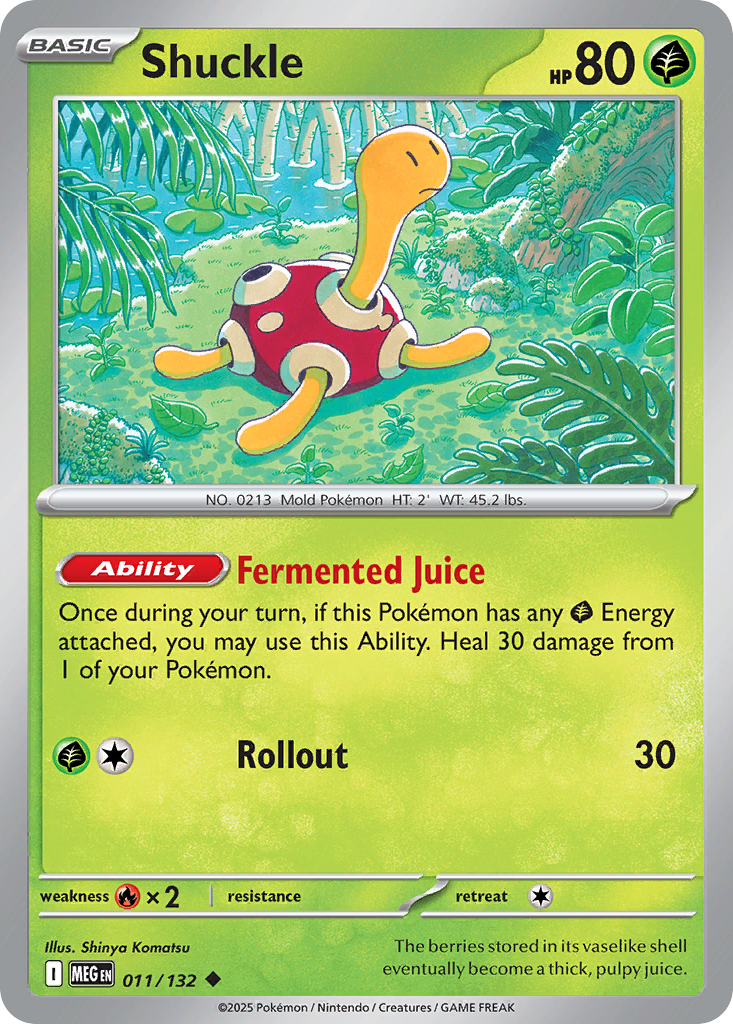Shuckle 11/132 Mega Evolution