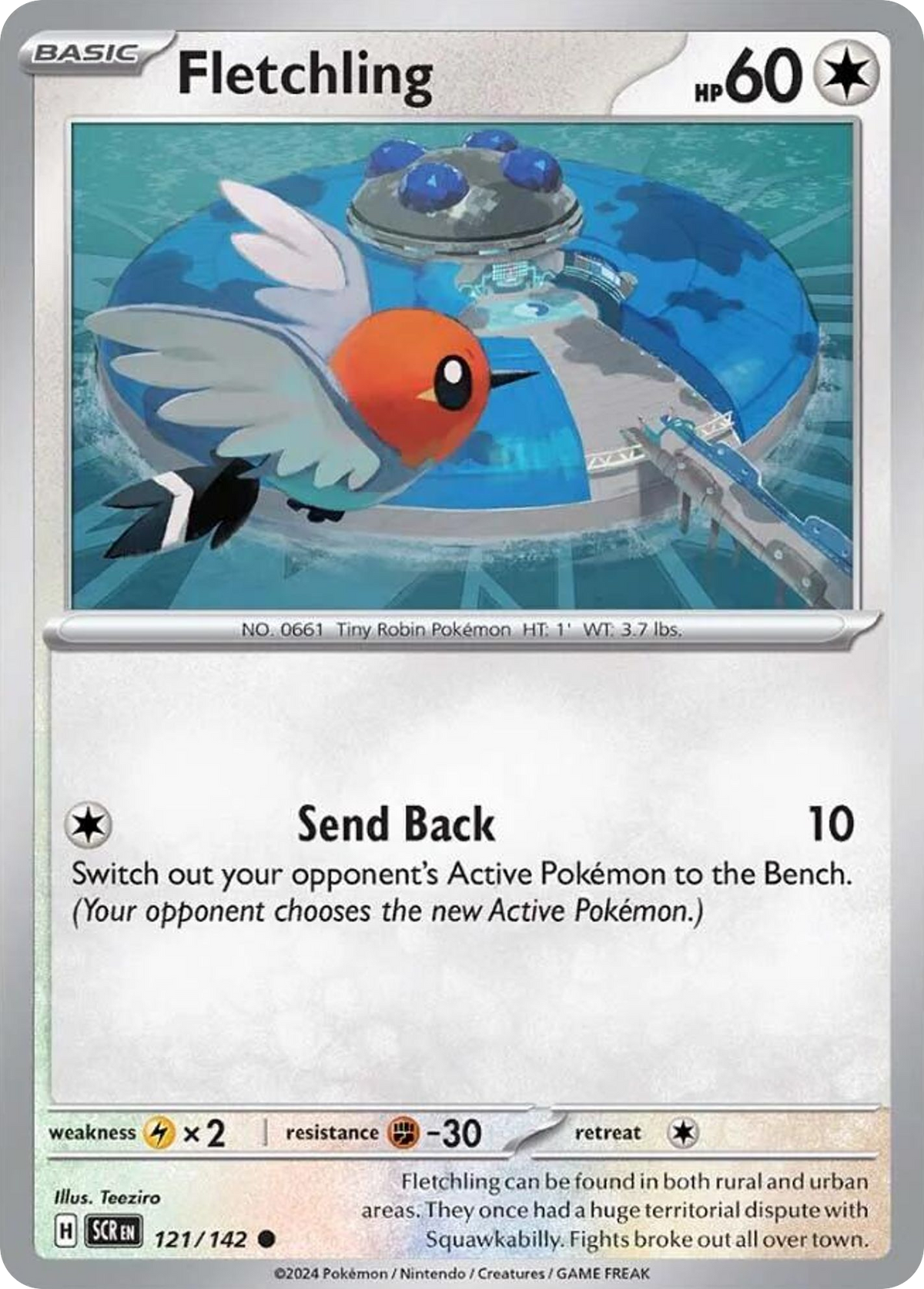 Fletchling 121/142 Stellar Crown